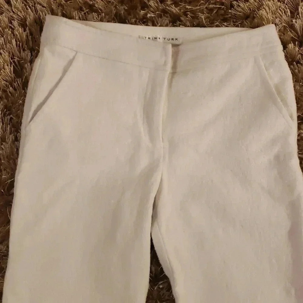 Trina turk cropped pants size S - Picture 3 of 6